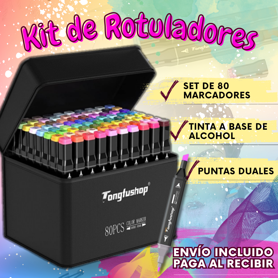 KIT DE ROTULADORES – Productos TV CL