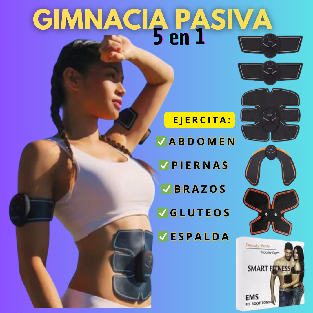 GIMNASIA PASIVA (TONIFICADOR MUSCALR 5 EN 1)