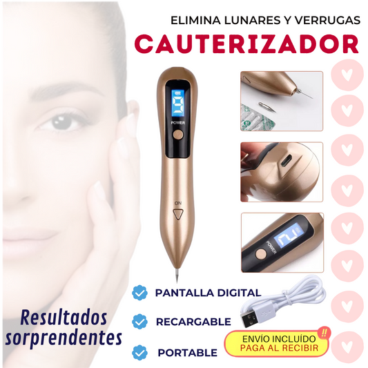 PLUMA PLASMA - CAUTERIZADOR PARA ELIMINACIÓN DE VERRUGAS