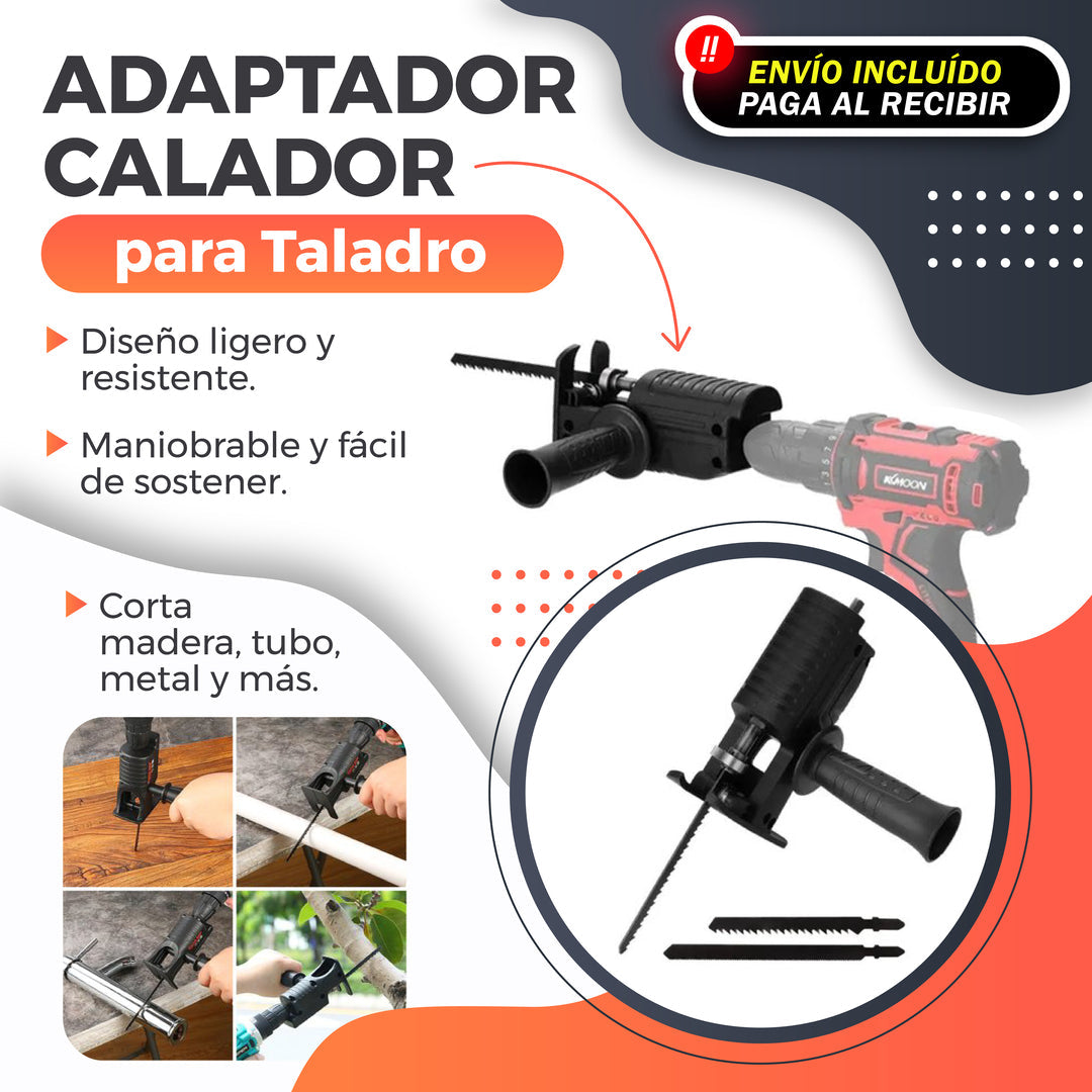 ADAPTADOR CALADOR PARA TALADRO