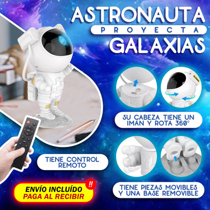 ASTRONAUTA PROYECTOR DE GALAXIAS