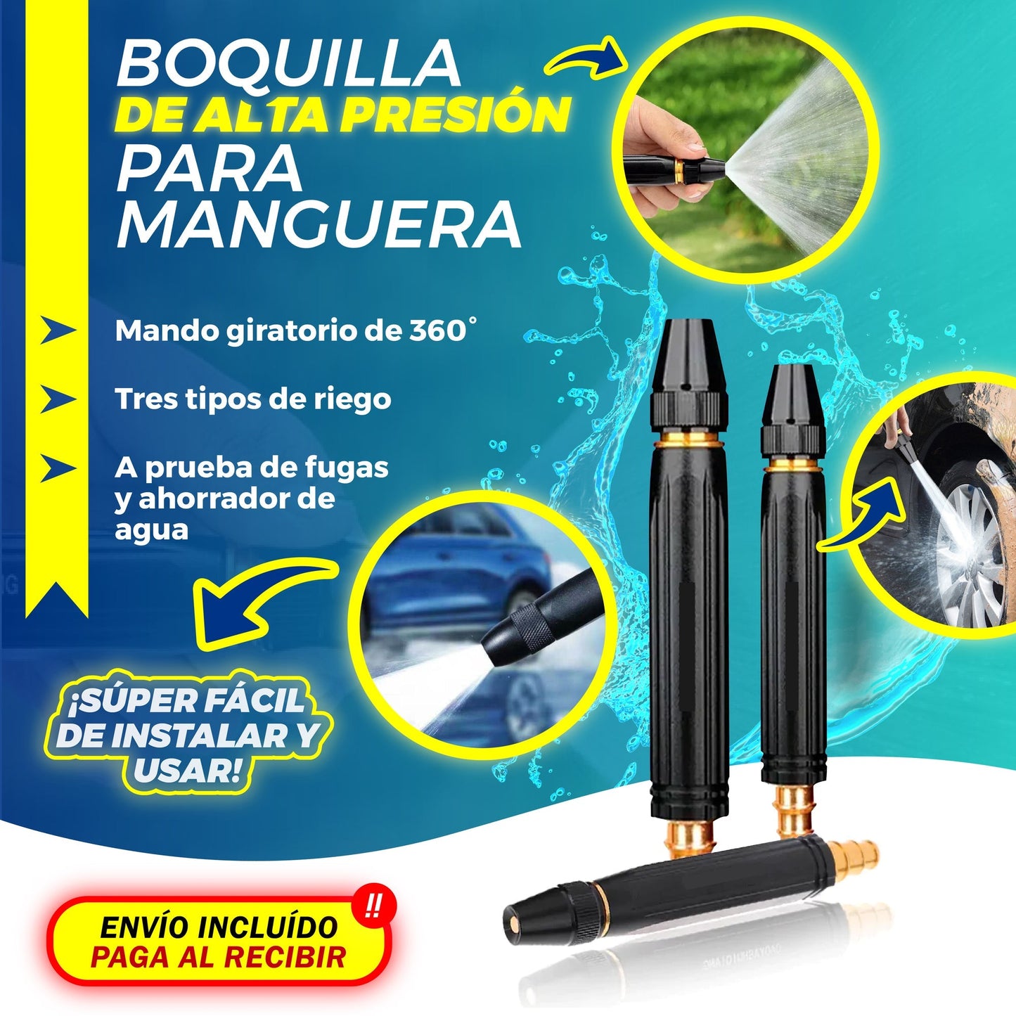 BOQUILLA DE ALTA PRESION 💦