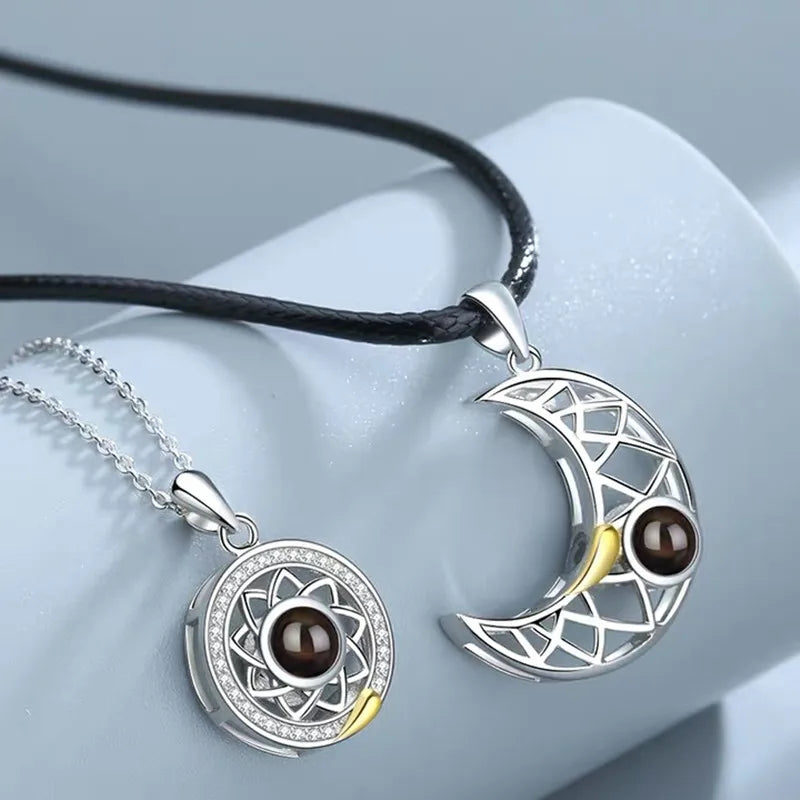 COLLARES ECLIPSE: SOL & LUNA 🌒❣️