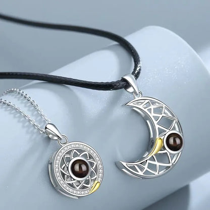 COLLARES ECLIPSE: SOL & LUNA 🌒❣️