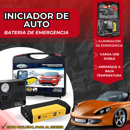 INICIADOR DE CARRO (BATERIA DE EMERGENCIA)