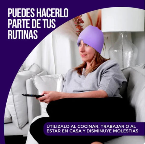 Gorro Gel Terapia de Compresión Frío/Calor