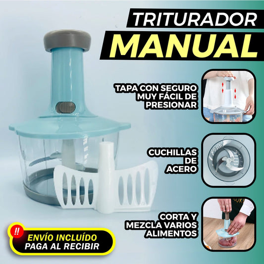 TRITURADOR MANUAL 👌😋