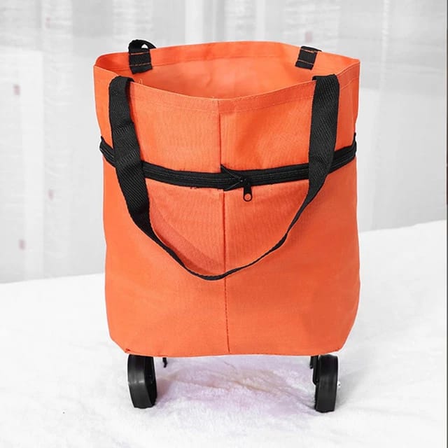 BOLSA PLEGABLE CON RUEDAS