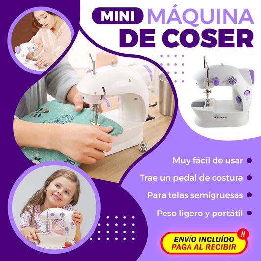 MINI MÁQUINA DE COSER 👗💜