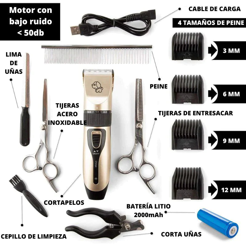 KIT DE PELUQUERIA CANINA